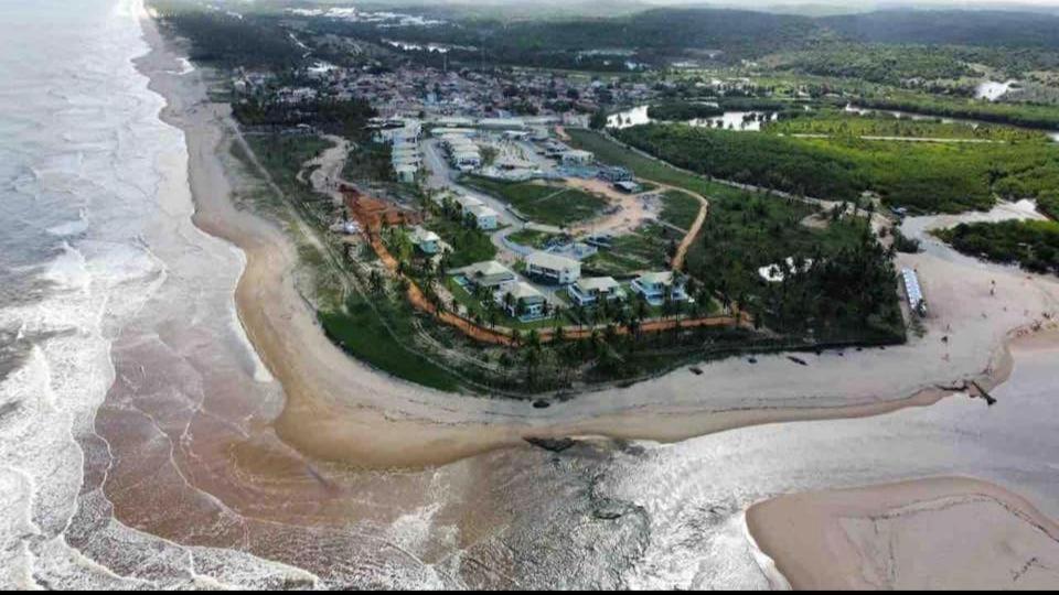 Baixio - Praia E Pe Na Areia! Ponta De Inhambupe Esplanada Exterior foto